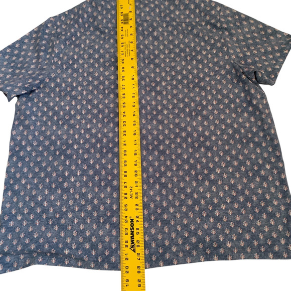 L.L. Bean Lot Of 3 Men's Size XL Reg Traditional Fit Hawaiian Short Sleeve Shirt - Picture 9 of 16